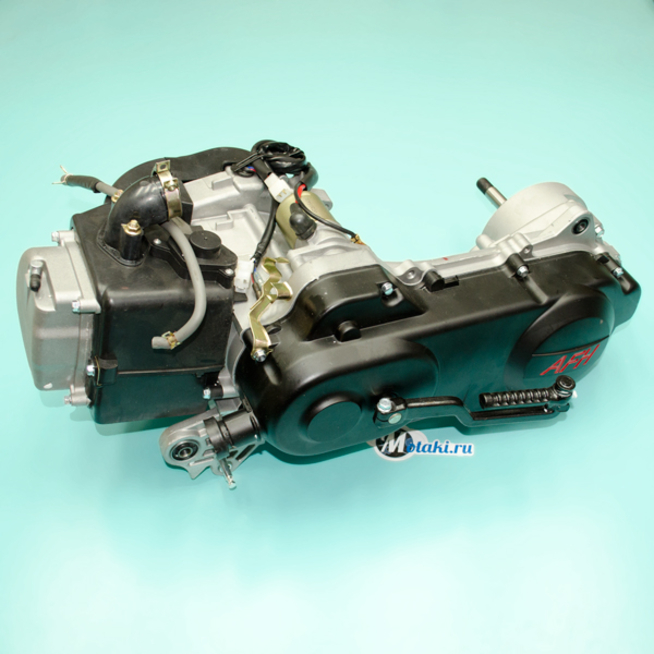 Двигатель скутер 4T 139QMB 82 куб. на колесо 12 дюймов (ЦПГ 50 мм.)