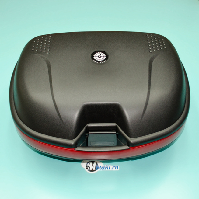 Кофр багажный для мопеда, скутера ZH-999 БОЛЬШОЙ 40 л. (черный, 570 x 420 x 290)