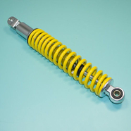 Амортизатор задний скутер 125-150 куб. (d10 x 335 мм. желтый БЕЗ регулировки)