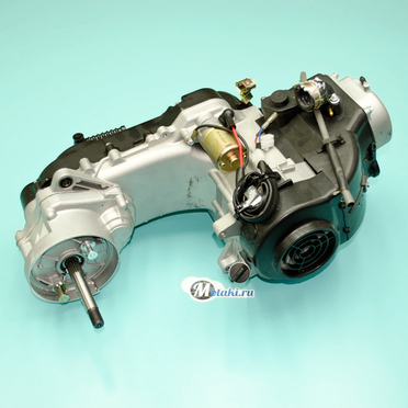 Двигатель скутер 4T 139QMB 72 куб. на колесо 10 дюймов (ЦПГ 47 мм.)
