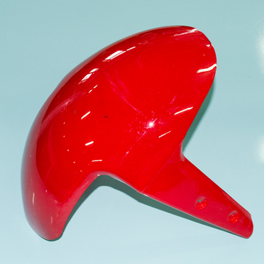 Крыло скутер Clever 50 (переднее, красный пластик, 3-II-1307001)