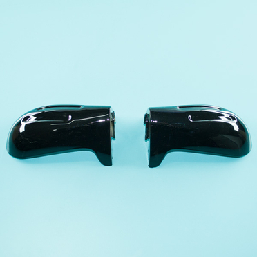 Обтекатели рулевого рычага скутер Clever 50 (левый и правый, черный пластик, 3-II-1310003 / 4)