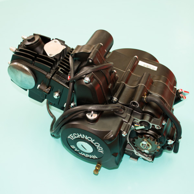 Двигатель Альфа 110 куб. 4Т 152FMH (черный, с карбюратором) БЕЗ МАРКИРОВКИ