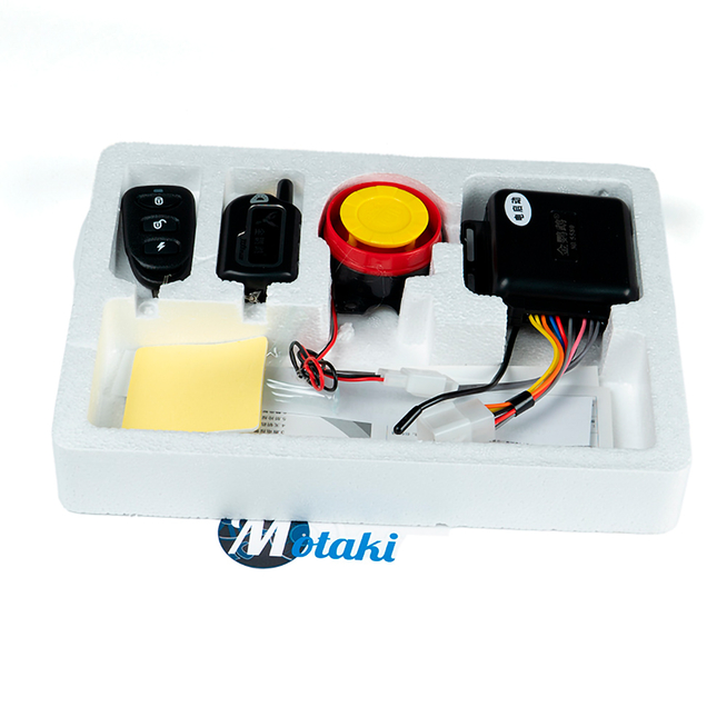 Сигнализация мото Golden Parrot с обратной связью