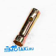 Ключ свечной 2-4T (двухсторонний 16/18 мм.) ТРУБЧАТЫЙ