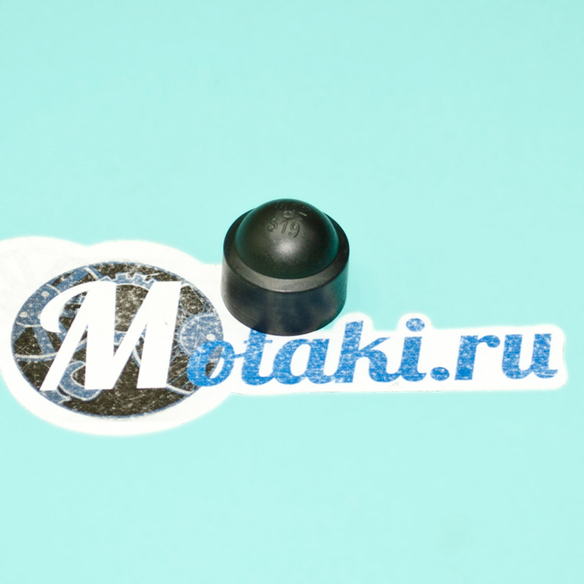 Колпачок на болт / гайку M12/S19 (черный)