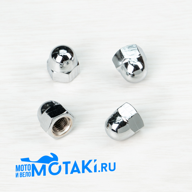Гайки колпачковые болтов амортизатора (4 шт. x М10 полузакрытые) АРХИВ