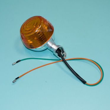 Поворот Альфа (круглый с лампой, короткая стойка, 2 провода) УЦЕНКА