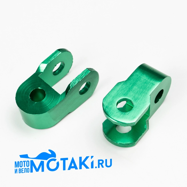 Проставки амортизатора низкие (2 шт. d10 x 30 мм) ЗЕЛЕНЫЕ