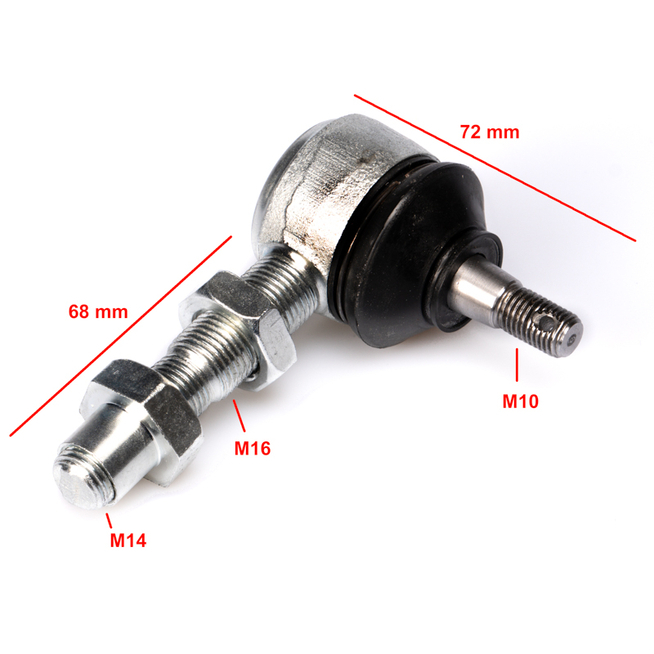 Наконечник рулевой тяги ATV SHARK 200 (внешняя резьба M14 / M16 / M10)