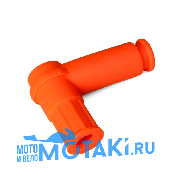 Колпак свечи мото (силиконовый 63 x 44 мм) ОРАНЖ