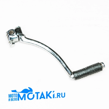 Рычаг кикстартера CG-CB (хром d16 мм) ТИП6