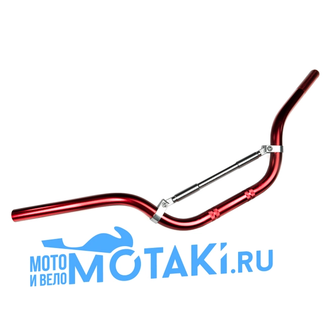 Руль Альфа, CG-CB (D22*680*h110/180 AL RED + распорка SV)