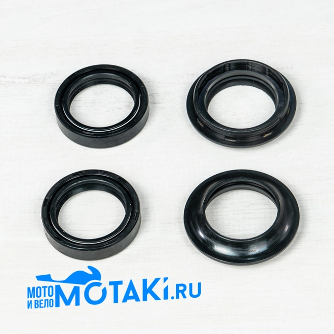 Сальники и пыльники передней вилки TTR250, KAYO T2 (4 шт. 41 x 54 x 11)