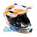 Шлем HIZER J6801 (оранжевый #7, размер L, кросс)