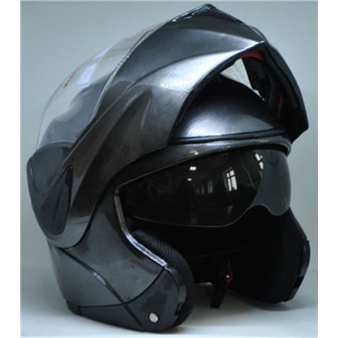 Шлем S2 FL-106 (серый, размер M 57-58, модуляр)