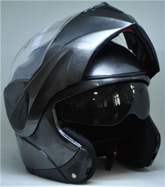 Шлем S2 FL-106 (серый, размер M 57-58, модуляр)