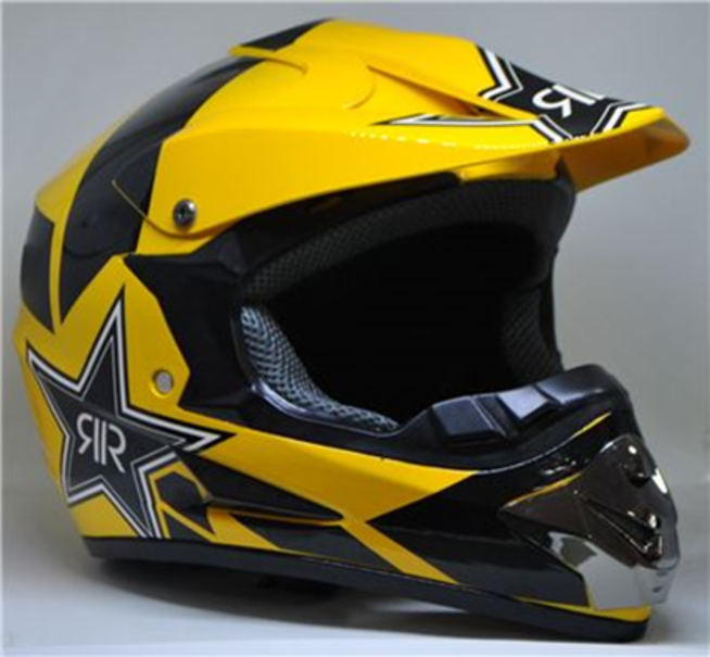 Шлем S2 CR-168 (желтый RR, размер M 57-58, кросс)