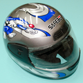 Шлем Safelead HF-109 (серый, размер S 55-56, интеграл)