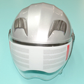 Шлем Safelead HF-221 (серебро металлик, размер L 59-60, открытый)