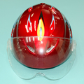 Шлем Safelead HF-227 (бордовый, размер S 55-56, открытый)