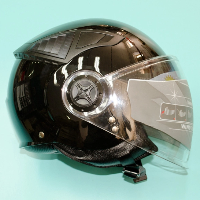 Шлем Safelead HF-256 (черный, размер M 57-58, открытый) АРХИВ