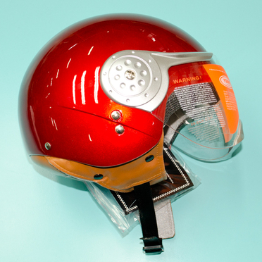 Шлем YEMA YM-611 (бордовый, размер S 55-56 НО реально 57-58, открытый)