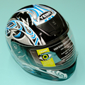 Шлем YEMA YM-802A (черно-синий, размер S 55-56 НО реально 57-58, интеграл)