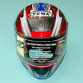 Шлем YEMA YM-802A (красный, размер L 59-60 НО реально 60-61, интеграл)