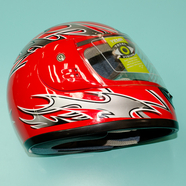 Шлем YEMA YM-806A (красный, размер S 55-56, интеграл)