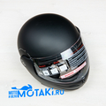 Шлем BLD155 (черный МАТОВЫЙ БЕЗ НАКЛЕЕК, размер XS, НО реально 55-56, модуляр)