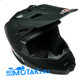 Шлем HIZER J6801 (черный матовый #3, размер M, кросс)