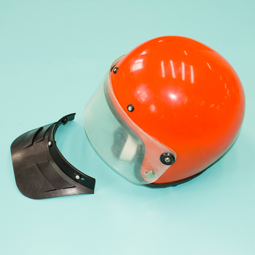 Шлем Салют-2 (оранжевый, без подбородка, размер 56-57)