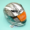Шлем YEMA YM-821 (белый, размер M 57-58, НО реально 59-60, интеграл)