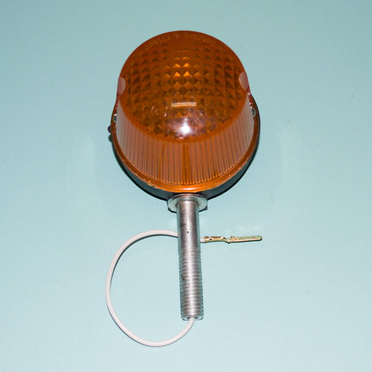 Поворот Иж (1 шт. фонарь-указатель, ЖЕЛТОЕ стекло СЕТКА, БЕЗ лампы, Китай)