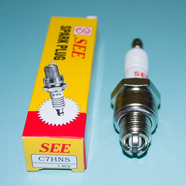 Свеча зажигания SEE BP7HNS (3 контакта для 2Т мото, скутера)