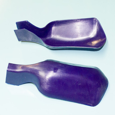 Защита рук мото (пластик фиолетовый матовый)
