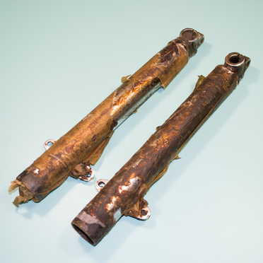 Трубы передней вилки Пилот (скользящие, левая и правая)