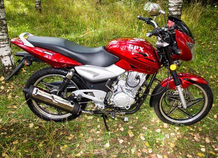 Мотоцикл GPX 150 куб.см. (цвет красный) купить по лучшей цене ...