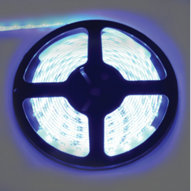 Лента светодиодная Ecola LED PRO 12В 7.2Вт (синяя, 10 x 500 мм., влагозащита IP65)