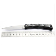 Нож складной Bamboo (черный пластик, сталь, 175 мм.)