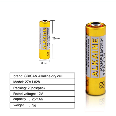 Батарейка 12В 27А (алкалиновый элемент питания)