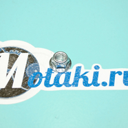 Гайка (М6 x 1 х h7 мм., металлический стопор) ПРЕССШАЙБА