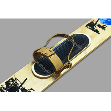 Крепления охотничьих лыж (мягкие, комплект: амортизатор, носковой и пяточный ремень)