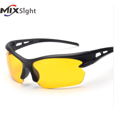Очки спортивные MIXSIGHT (черная оправа, желтое стекло, пластик)
