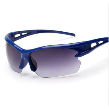 Очки спортивные MIXSIGHT (синяя оправа, темное стекло, пластик)