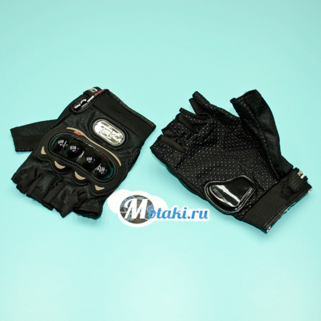 Перчатки PRO-BIKER MCS-04 (размер XL, черные БЕСПАЛЫЕ)