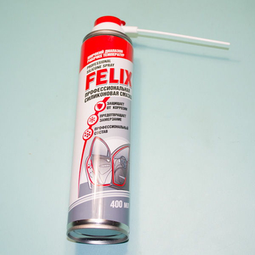 Смазка силиконовая FELIX 400 мл. (300 мл. жидкого силикона)