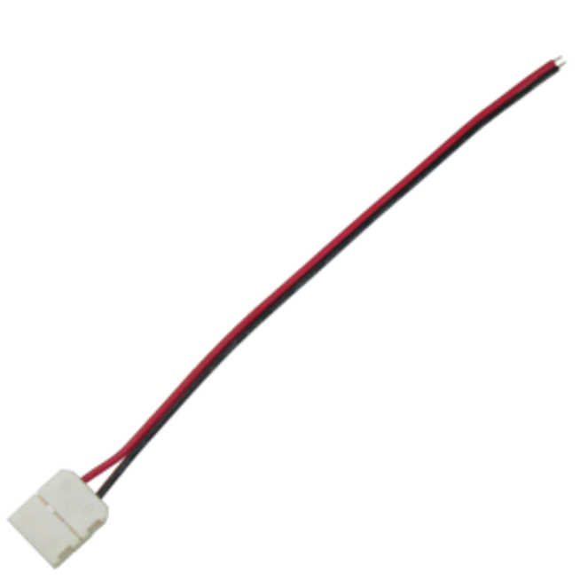 Разъем для соединения светодиодной ленты на 8 мм. (1 шт., C проводом 150 мм.)
