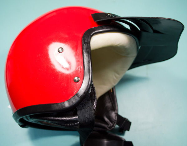 Шлем Салют-1 (красный, без подбородка, размер 56-57)